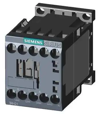 Buy Siemens 3Rh21311ap60 Iec Control Relay,3No/1Nc,240Vac,10A • 70.25$