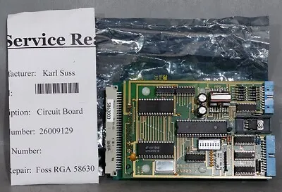 Buy Refurbished Karl Suss Microtec PN: 26009129/108285 Prealigner PCB,XR5 Board • 749.99$