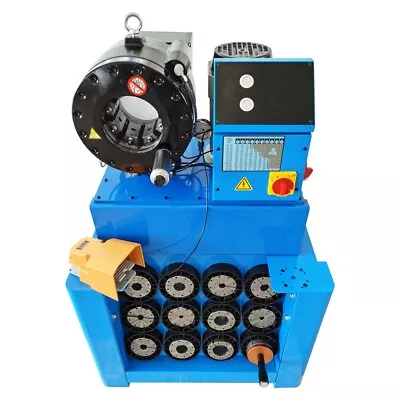 Buy Electric Hydraulic Hose Crimper Pipe Tube Shrinking Machine With 13 Set Die 220V • 4,975.50$