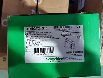 Buy HMIGTO1310 Schneider Harmony GTO Advanced Panel New Brand Factory Sealed 1Yr Wty • 592$