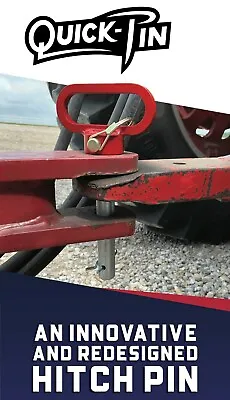 Buy 1 1/8 Quickpin Tractor Hitch Pin  Fast.Simple.Convenient. • 34.99$