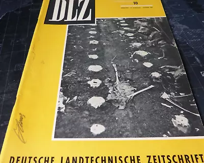Buy DLZ 10/1964 Güldner/Deutz/Fahr/Unimog/Fendt/Köla/Munga/John Deere Lanz/Schlüter • 10.68$