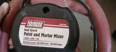 Buy Krause & Becker Paint / Mortar Mixer • 52$