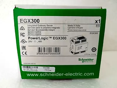 Buy Schneider PowerLogic EGX300 Web-Enabled Integrated Gateway-Server • 599$