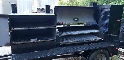 Buy Pro Pitmaster BBQ Smoker 48 Grill Pit Cooker Catering Business Mobile Food Truck • 7,999$