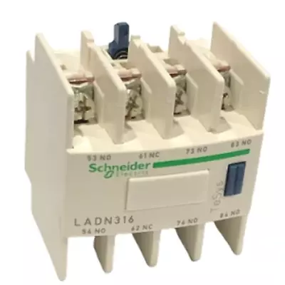Buy Schneider Electric Faston Terminal Contact Block LADN409 • 38$