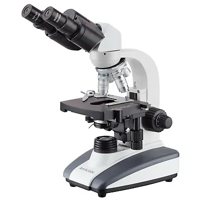 Buy AmScope 40X-2000X Binocular Biological Compound Microscope • 243.09$