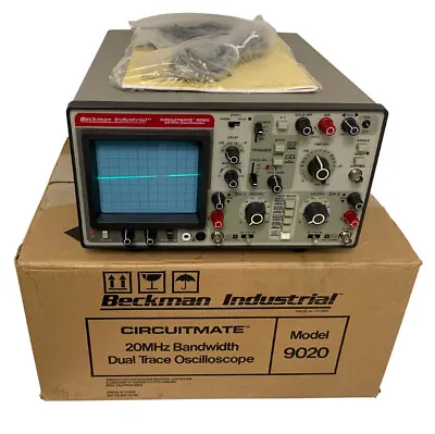 Buy NEW IN BOX!!! BECKMAN INDUSTRIAL CIRCUITMATE 9020 20 MHz OSCILLOSCOPE *FAST SHIP • 262.46$