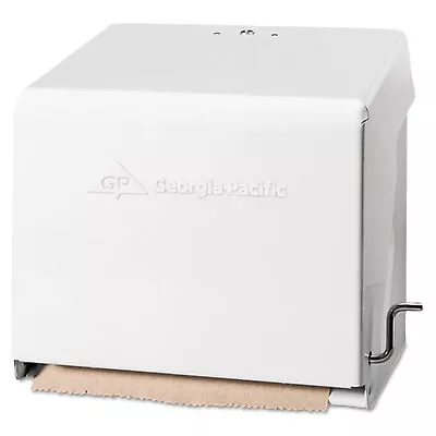 Buy GEORGIA PACIFIC Mark II Crank Roll Towel Dispenser 10 3/4 X 8 1/2 X 10 3/5 White • 62.52$