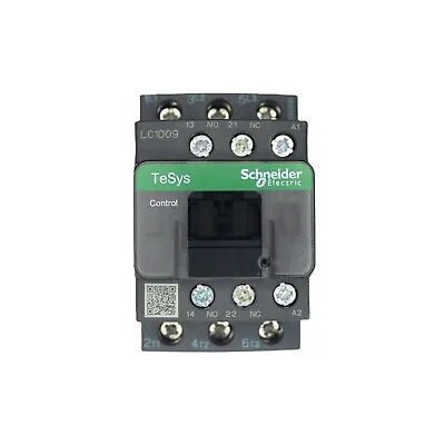 Buy Schneider Electric  LC1D09G7 IEC Contactor, TeSys Deca, Nonreversing, 9A • 46.50$