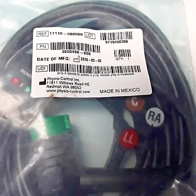 Buy 111110-000066 - Physio-control - Lifepak 11 12 15 20 - 5-lead Ecg Cable - New • 224.95$