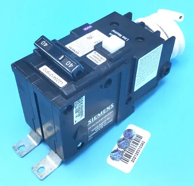 Buy New Circuit Breaker Siemens BF240 40 Amp 2 Pole 10kA Bolt On GFCI BF240A @@@ • 179.99$