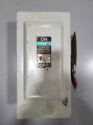 Buy Siemens - Disconnect And Safety Switch • 55$