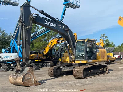 Buy 2019 John Deere210G Excavator Cab Backhoe Trackhoe Aux Hydraulics A/C • 1$