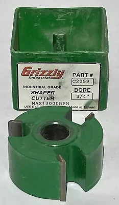 Buy Grizzly C2059 Shaper Cutter - 3/4  Bore • 24.99$