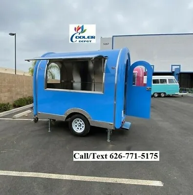 Buy NEW Electric Mobile Food Trailer Enclosed Concession Stand Design 4  Hitch Blue • 8,276$