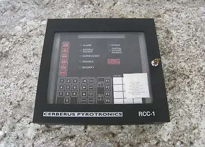 Buy Siemens Cerberus Pyrotronics RCC-1 MXL Fire Alarm Remote Command Center W/ Key • 99.99$