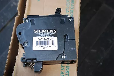 Buy Siemens 20 Amp 1-Pole Type CAFCI Plug-On Neutral Circuit Breaker QA120AFCN • 29.99$