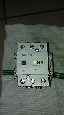 Buy Siemens 3tf44 3tf4411-0a 55a 600v Contactor Starter Relay 3ty7 561-1a Auxiliary • 45$