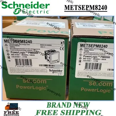Buy 1 PC Schneider Electric METSEPM8240 Power Logic PM8240 Power Meter - BRAND NEW • 2,582.99$