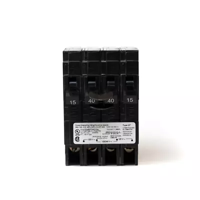 Buy Q21540CTNC - New Siemens Quad 15/40/40/15 Amp Circuit Breaker FREE UPS SHIPPING! • 69.99$