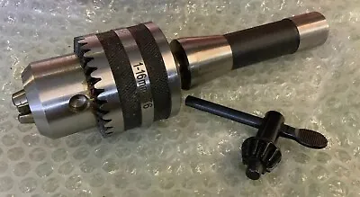 Buy 1/2  6JT Heavy Duty Drill Chuck Key From Grizzly Keyed & 6JT-1MT Arbor MT1 JT6 • 26.75$