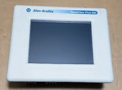 Buy Allen Bradley 2711P-T6C20D Series B PanelView Plus 600 ** New Touch Overlay ** • 785.79$