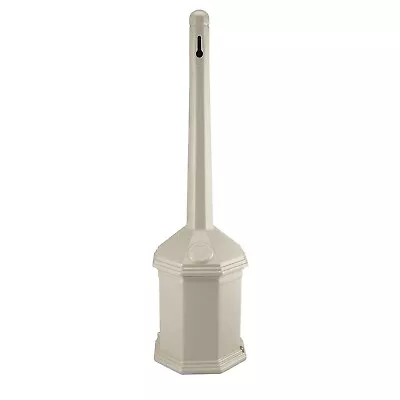 Buy Outdoor Commercial Smoking Receptacle Clean And Tidy Appearance Beige | NEW • 249.99$