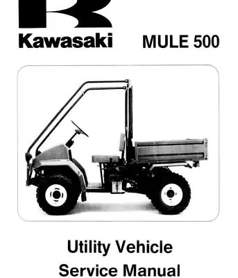 Buy Kawasaki-Mule-500-KAF300 Workshop Manual Incl Supplement • 33.30$