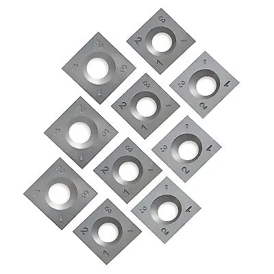 Buy 14mm Indexable Carbide Inserts Replacement For Grizzly H7319 Inserts 10 Pack • 23.99$