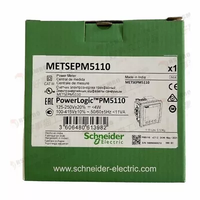 Buy Schneider Electric METSEPM5110 Power Logic PM5110 Power Meter - BRAND NEW • 583.80$