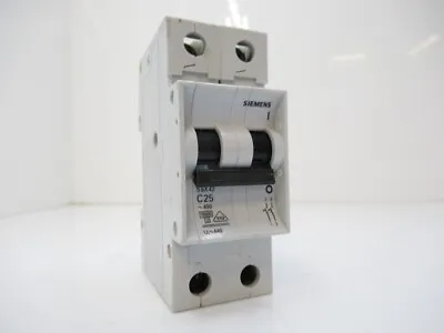 Buy 5SX42 C25 Siemens Circuit Breaker 2 Pole • 36.30$