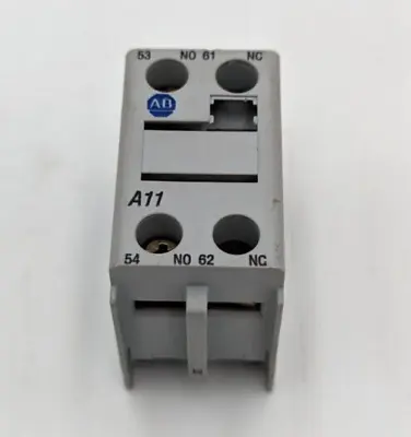 Buy Allen-Bradley 100-F Miniature Contactor, 10A, 600VAC, Ser A Used Free Shipping • 28.50$