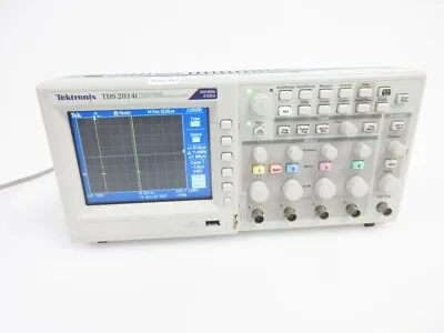 Buy TDS2014C TEKTRONIX DIGITAL OSCILLOSCOPE 4 CHANNEL 100 MHZ 2 GS/s • 1,299.99$