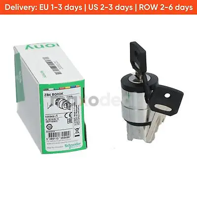 Buy Schneider Electric ZB4BG02K Selector Switch Head Ø22 2-position New NFP • 13.99$