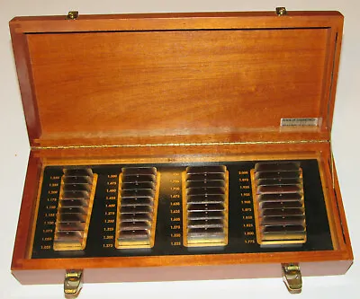 Buy Vintage Moore Tools Taper Gauge Set In Wooden Box By Starrett! 40 Pieces! 1 -2  • 1,494.99$