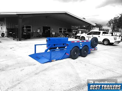 Buy 24 Anderson Trailers HGL T Ground Loading Trailer Equipment Drop Deck 6 X 14 14k • 18,495$