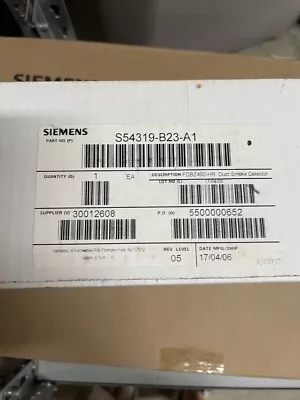 Buy Siemens FDBZ492-HR Duct Smoke Detector • 125$