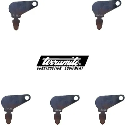 Buy 5 Terramite Ignition Keys 70306 Mini Backhoe Models T5C T6 T9 • 8.95$