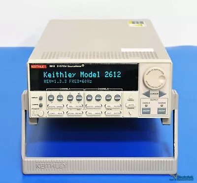 Buy Keithley 2612 SourceMeter SMU 2 Channel 200V 60W Dual Channel  NIST Calibrated • 4,299$