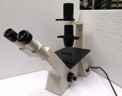 Buy  Zeiss Axiovert 25 Inverted Transmitted Light Microscope W/ Hal. 6v / 30w Light • 500$