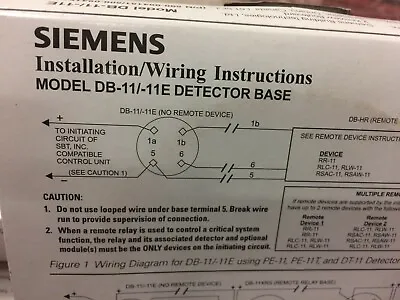 Buy Siemens Db11/-11e Detector Base • 15.96$