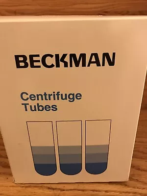 Buy Beckman Centrifuge Tubes 50 ML Capacity 357007  19 Tubes • 54.48$