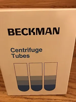 Buy Beckman Centrifuge Tubes 50 ML Capacity 357007  19 Tubes • 49.03$