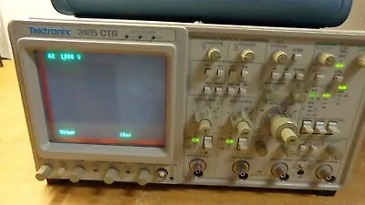 Buy Tektronix 2465CTS 4 Channel Oscilloscope  300 MHz (Cosmetic Defects) • 349$