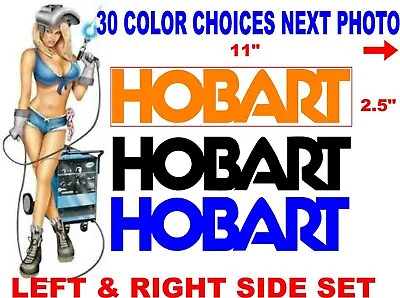 Buy Hobart Welder Decal Kit Vinyl Decals Stickers 30 Color Choices • 23$