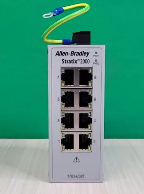 Buy ALLEN BRADLEY 1783-US8T SER B Stratix 2000 8T Port Unmanaged Ethernet Switch • 99.99$