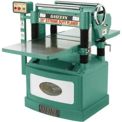 Buy Grizzly G1033X 20  5 HP Helical Cutterhead Planer • 3,500$
