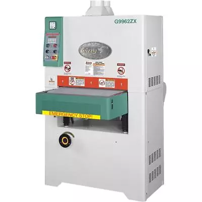 Buy Grizzly G9962ZX 24  10 HP 3-Phase Wide-Belt Sander • 13,490$