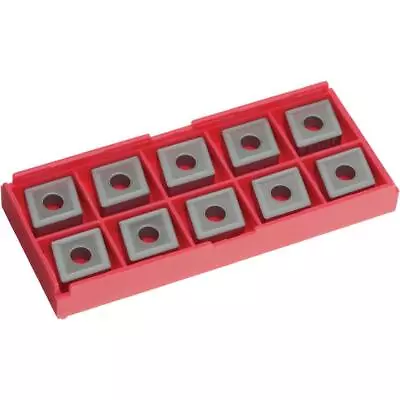 Buy Grizzly H8328 Carbide Inserts CNMG For Cast-Iron, Pk. Of 10 • 167.95$
